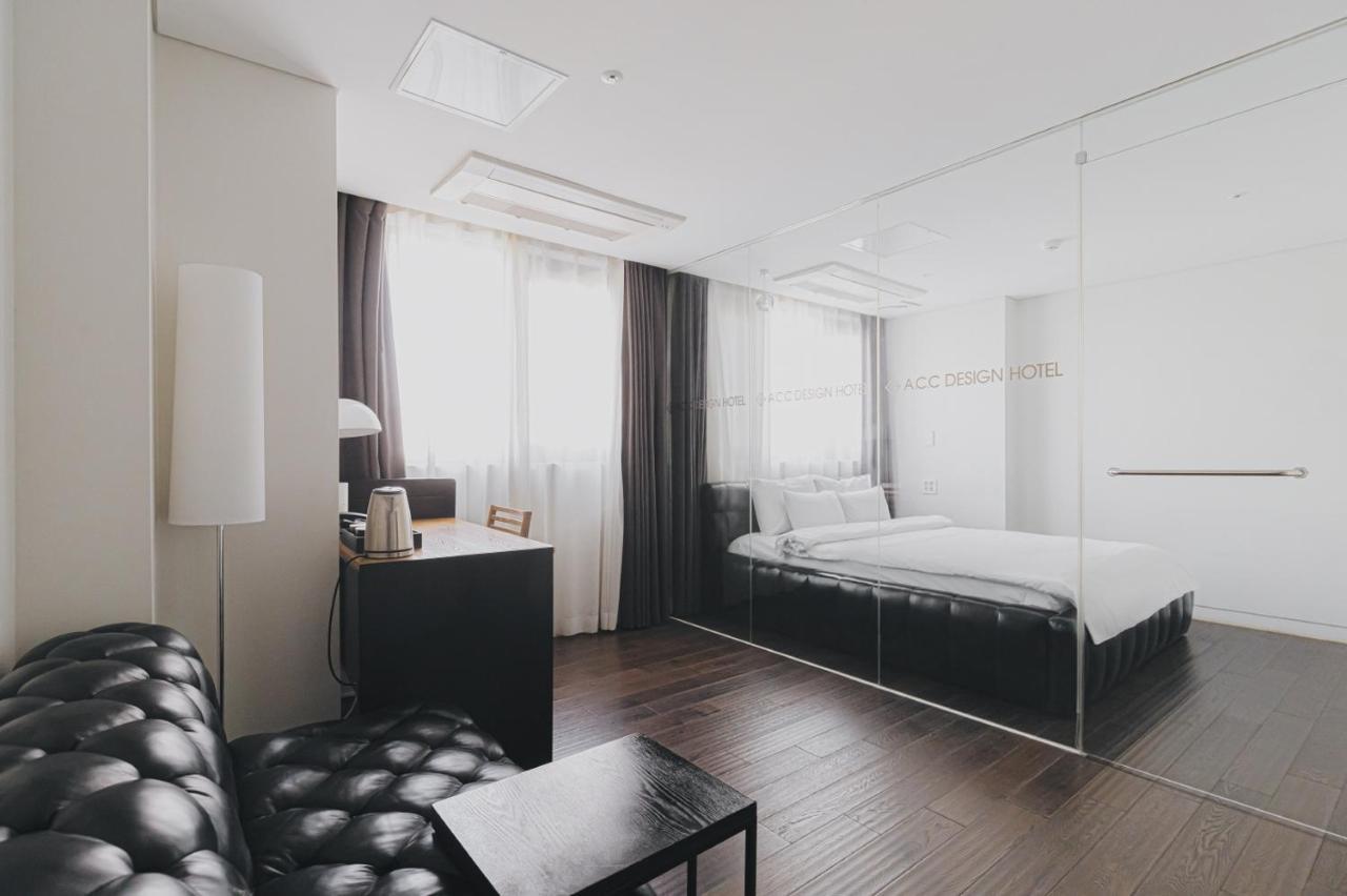 Acc Design Hotel Кванджу Экстерьер фото