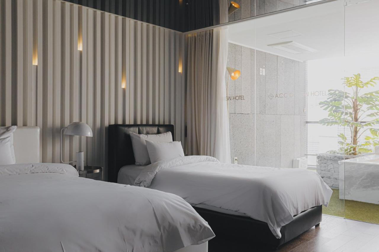 Acc Design Hotel Кванджу Экстерьер фото