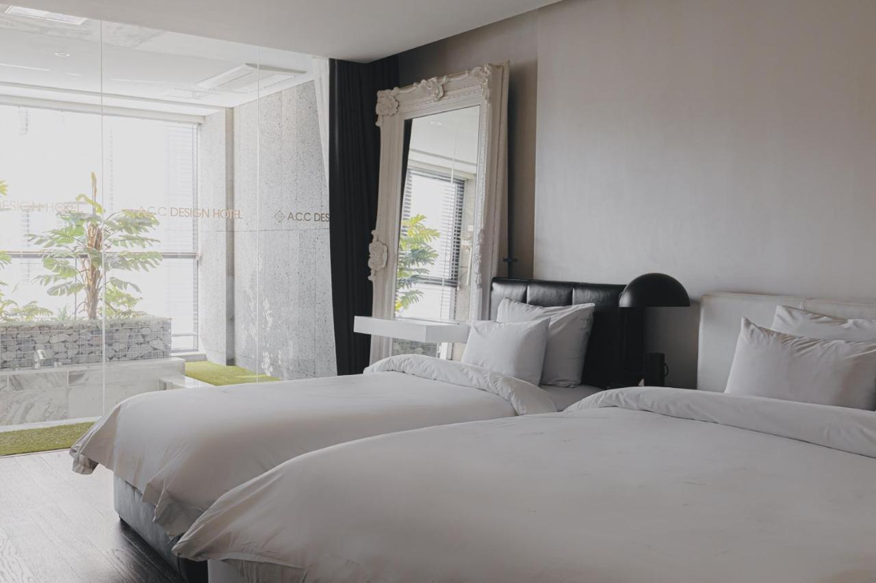 Acc Design Hotel Кванджу Экстерьер фото