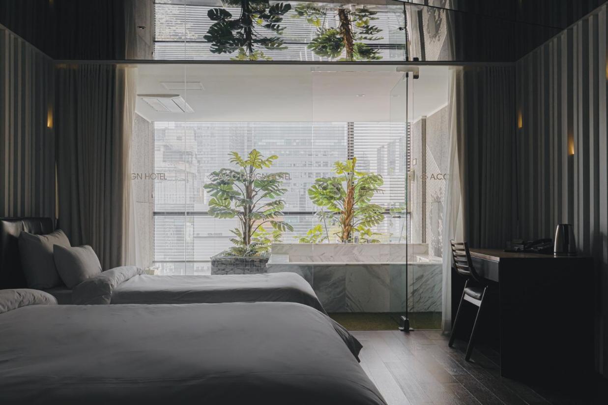 Acc Design Hotel Кванджу Экстерьер фото